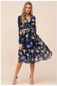 Tulip Long Sleeve Dress